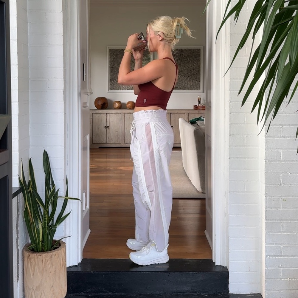 Champ is here lilac track pants NWT